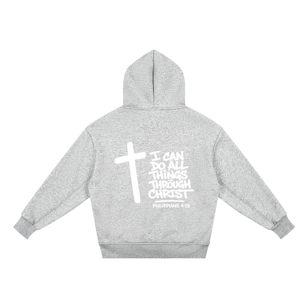 I CAN DO ALL THINGS THROUGH CHRIST Essential Kids' Fleece Hoodie
