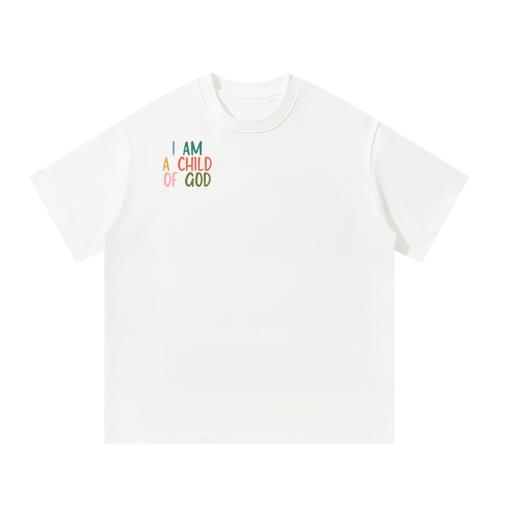 I AM A CHILD OF GOD Unisex Oversized T-Shirt