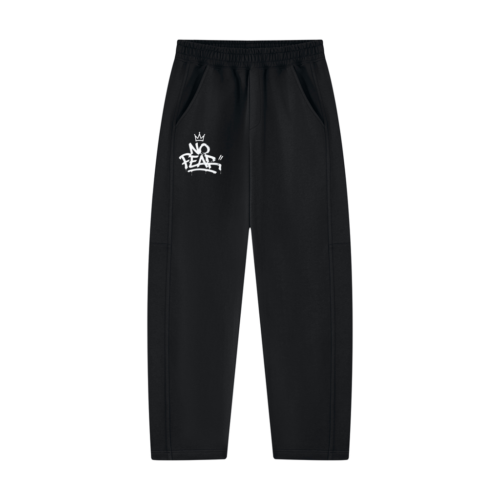 NO FEAR Unisex Tapered Straight Hem Sweatpants