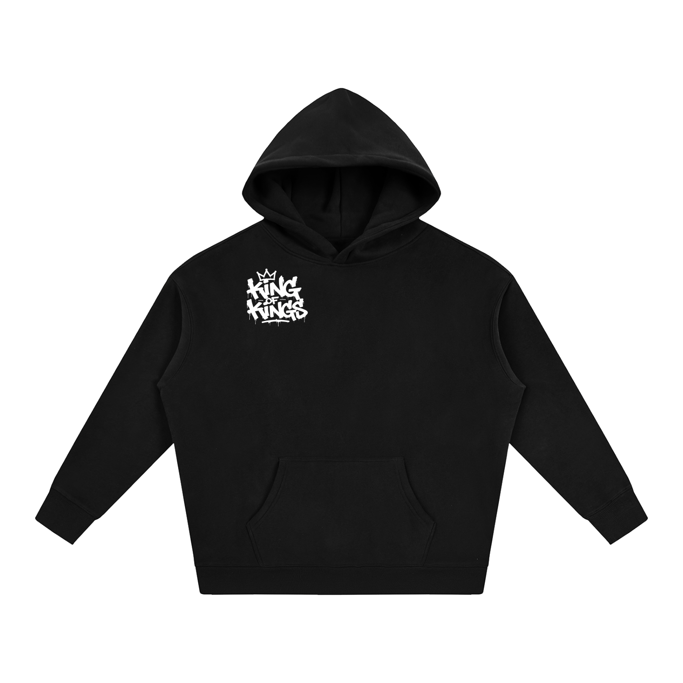 KING OF KINGS Oversize Fleeced Hoodie