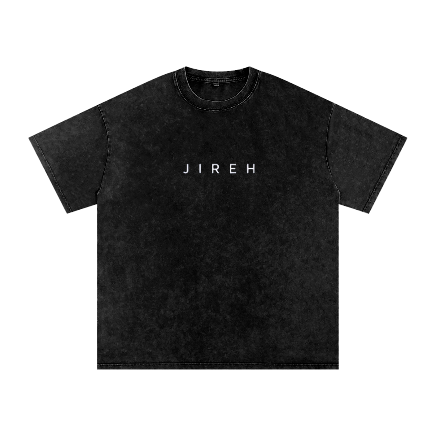 JIREH OUR PROVIDER Snow Washed Oversized Cotton T-Shirt