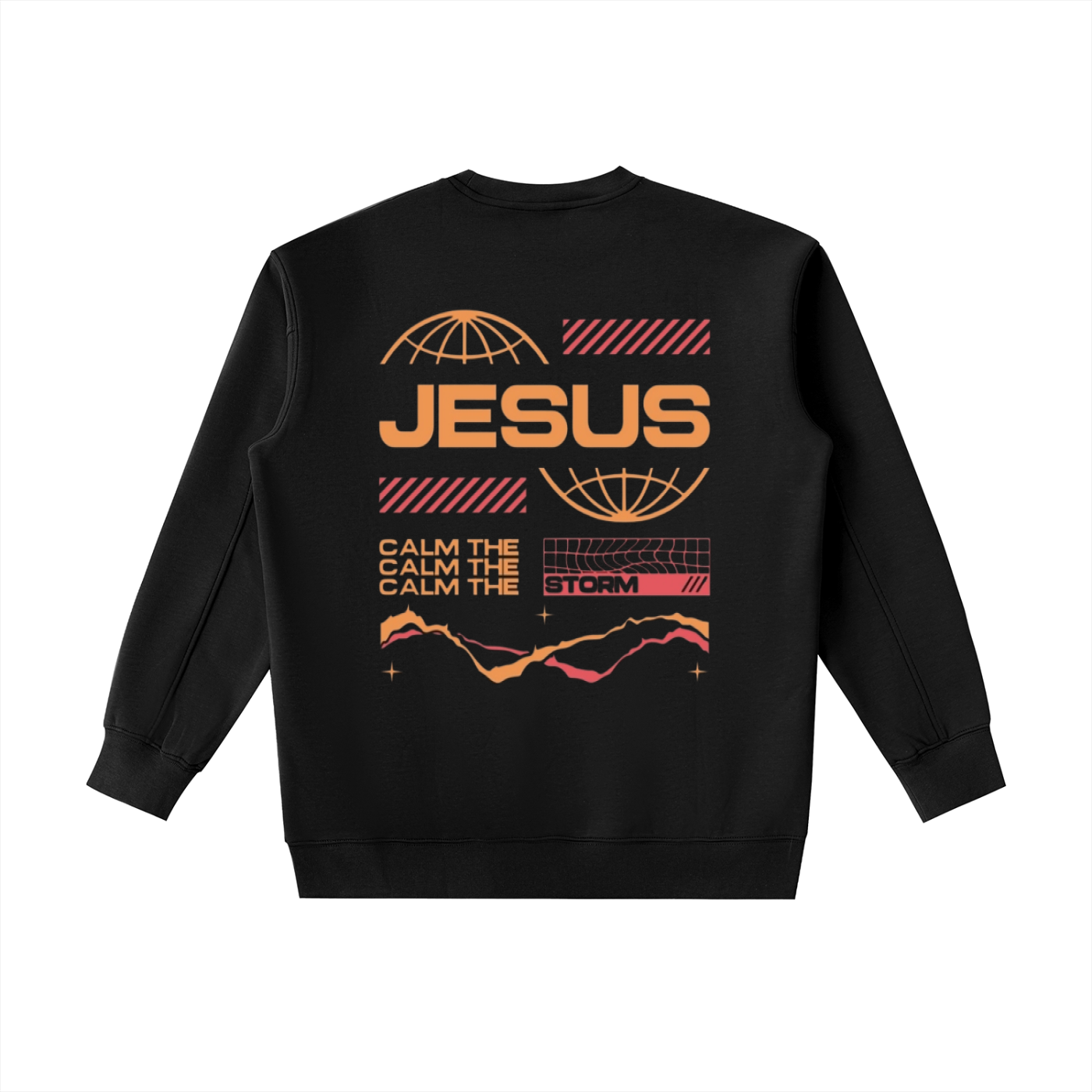 JESUS CALM THE STORM Essential Heavyweight Crewneck Sweatshirt