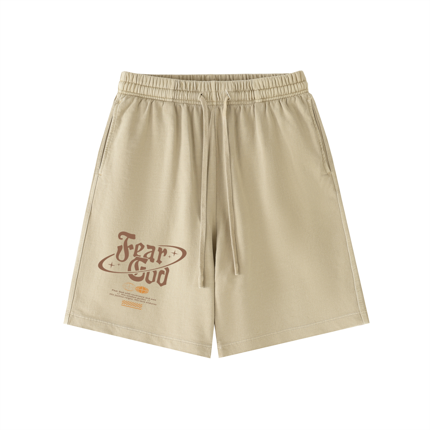 FEAR GOD Vintage Wash Cotton Shorts