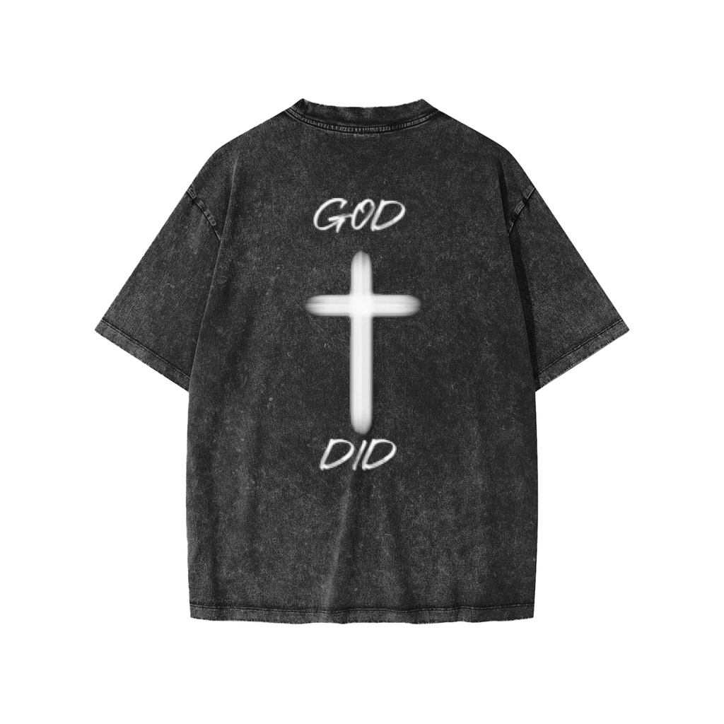 God Did Snow Washed Kids' T-Shirt