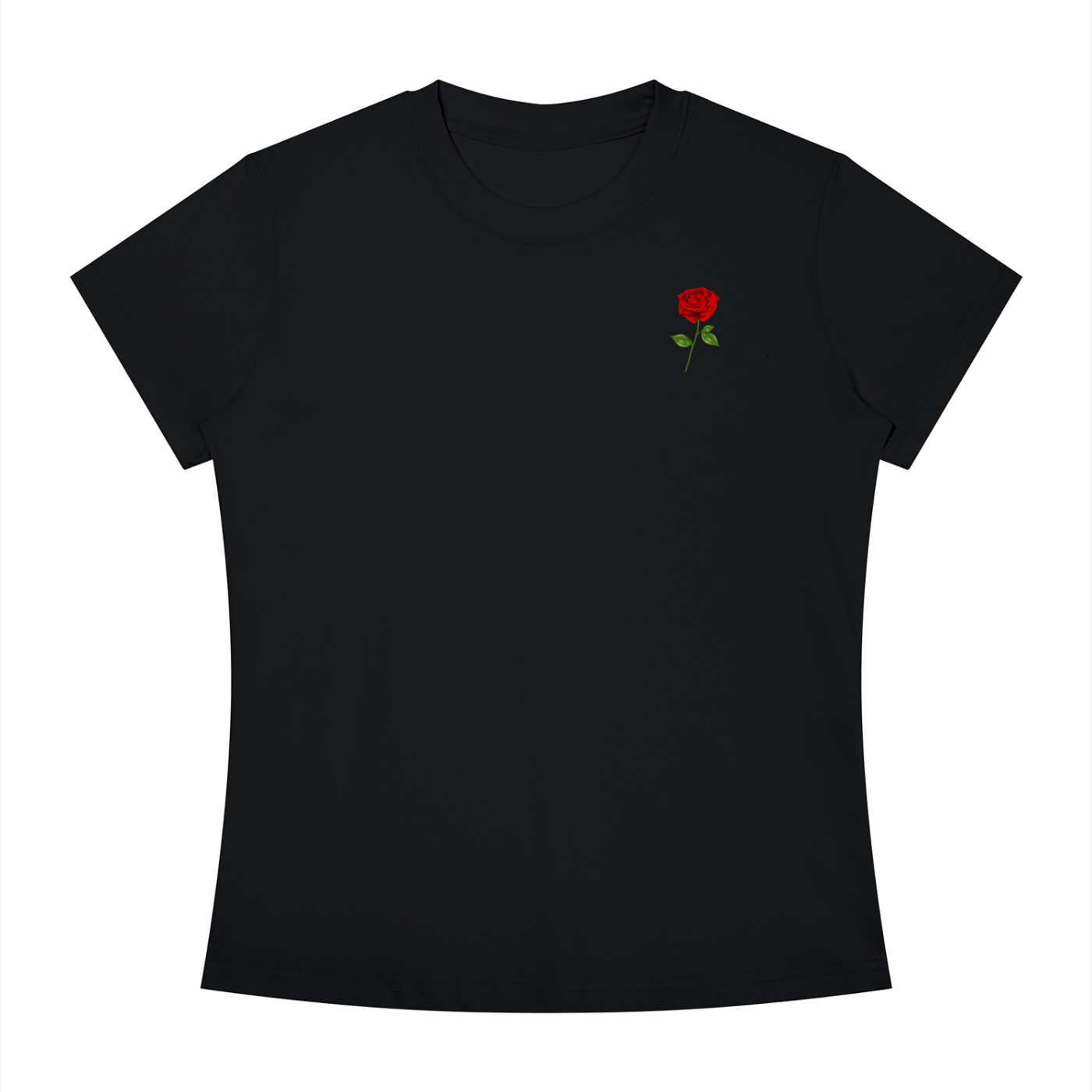 GOD IS GOOD Women's Slim Fit Crewneck T-Shirt