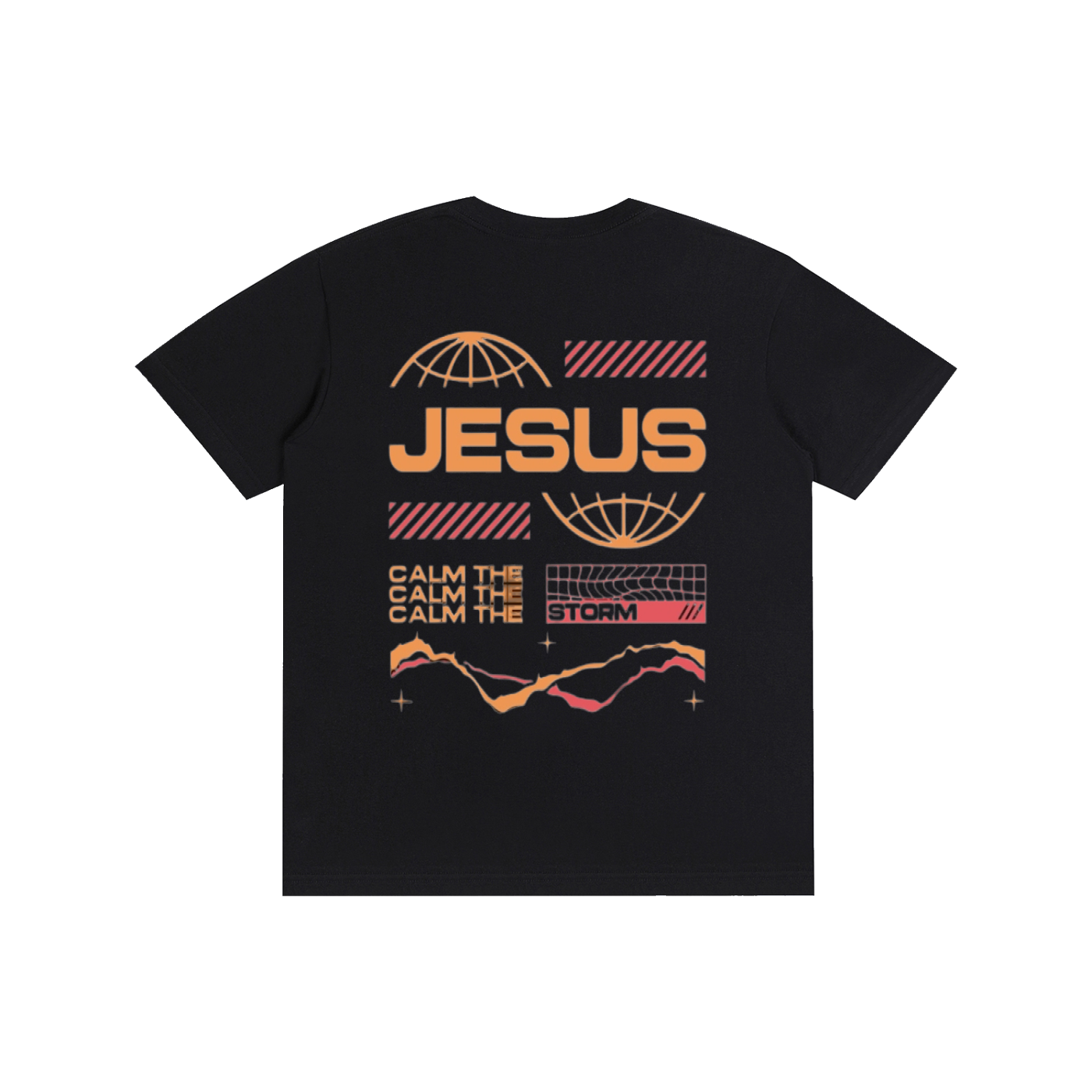JESUS CALM THE STORM Pure Cotton Unisex T-Shirt