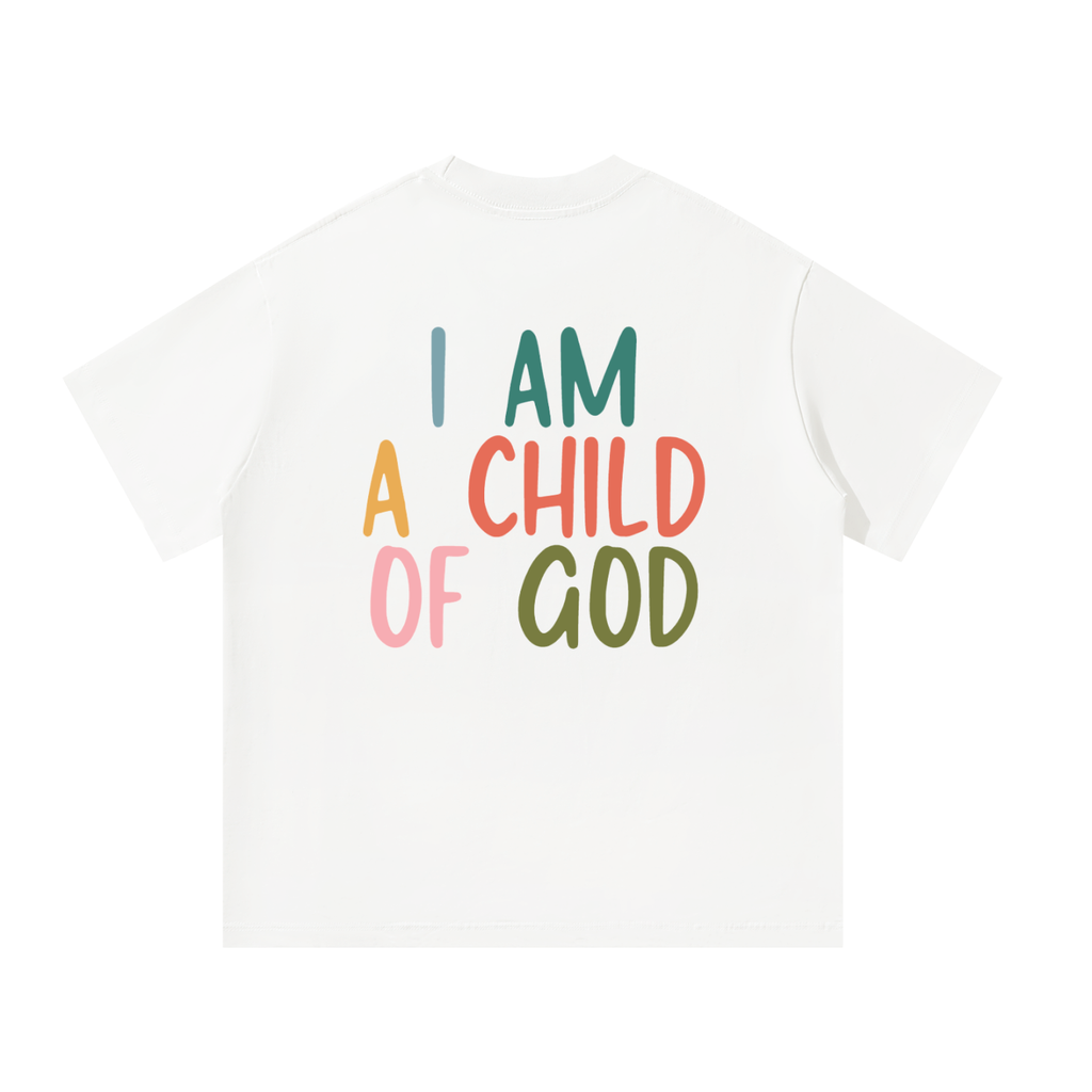I AM A CHILD OF GOD Unisex Oversized T-Shirt