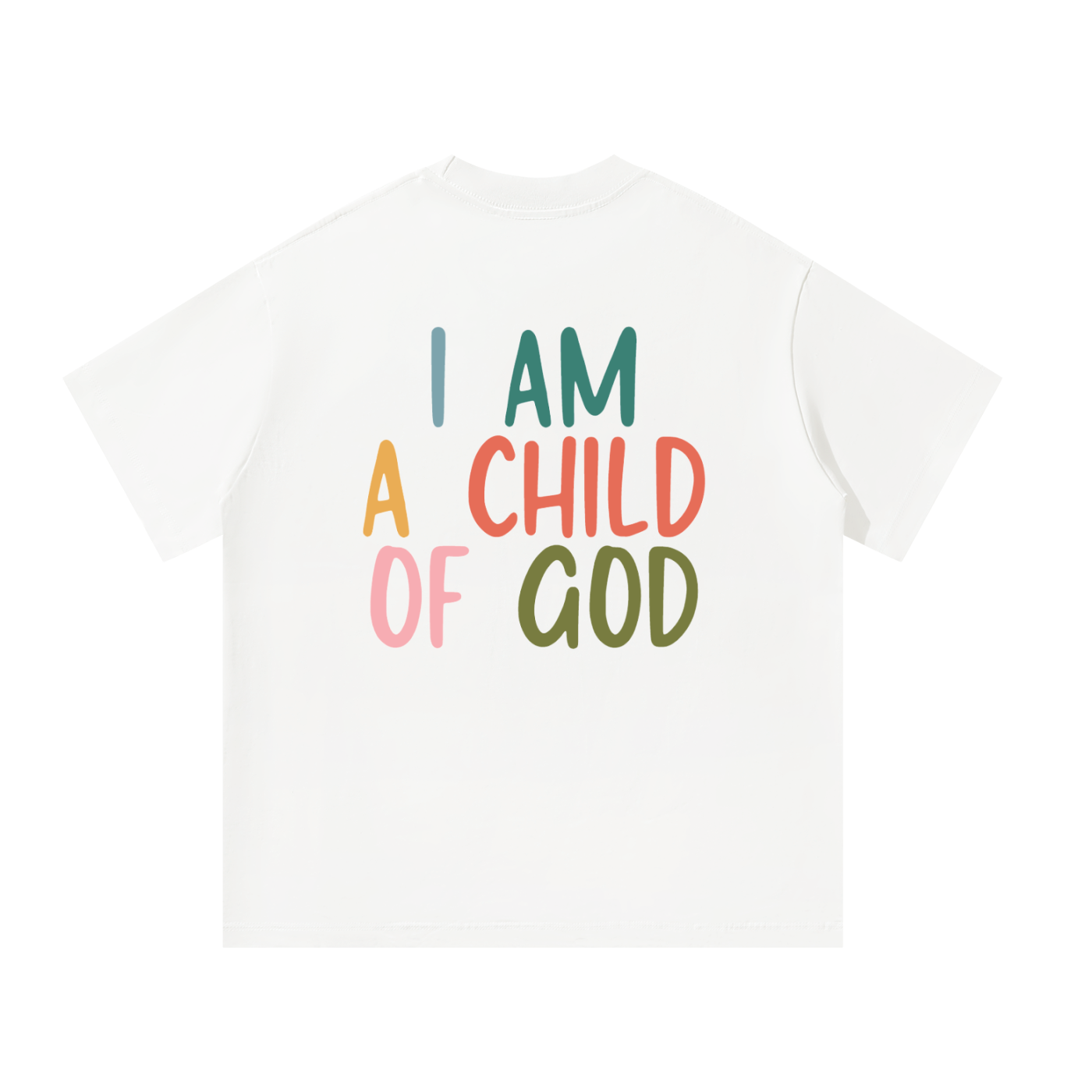I AM A CHILD OF GOD Unisex Oversized T-Shirt