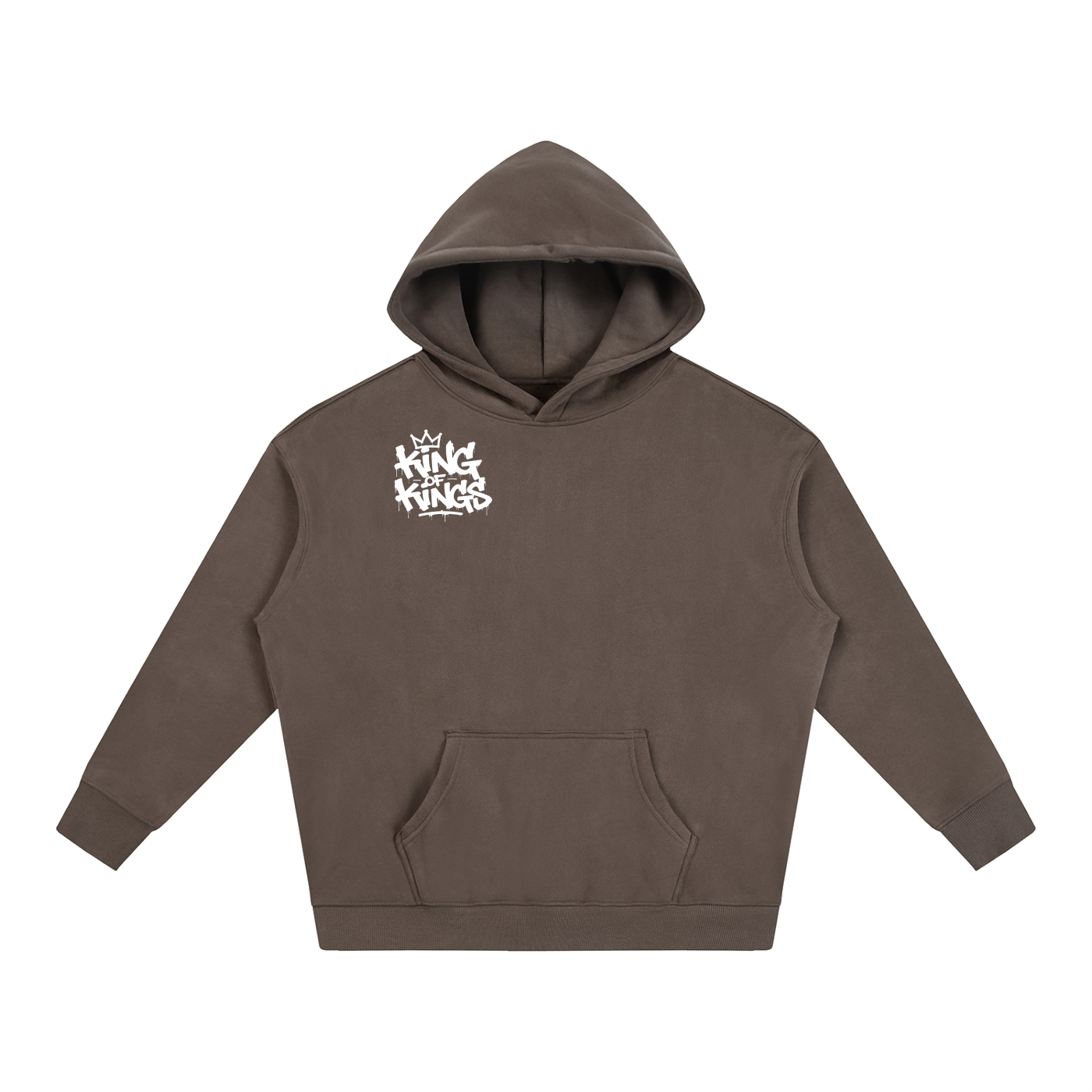 KING OF KINGS Oversize Fleeced Hoodie