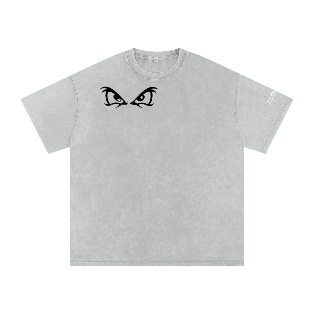 GRAFFITI SHIRT BY JJC Snow Washed Oversized Cotton T-Shirt
