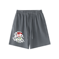 GOD IS GOOD ROSES Vintage Wash Cotton Shorts