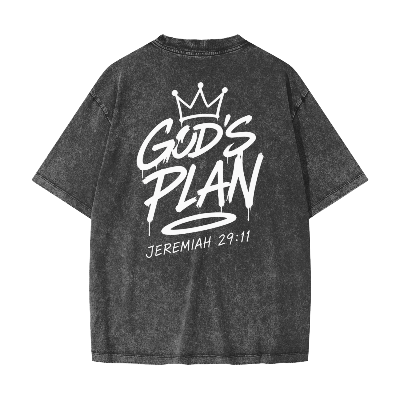 GODS PLAN Heavyweight Snow Washed T-Shirt