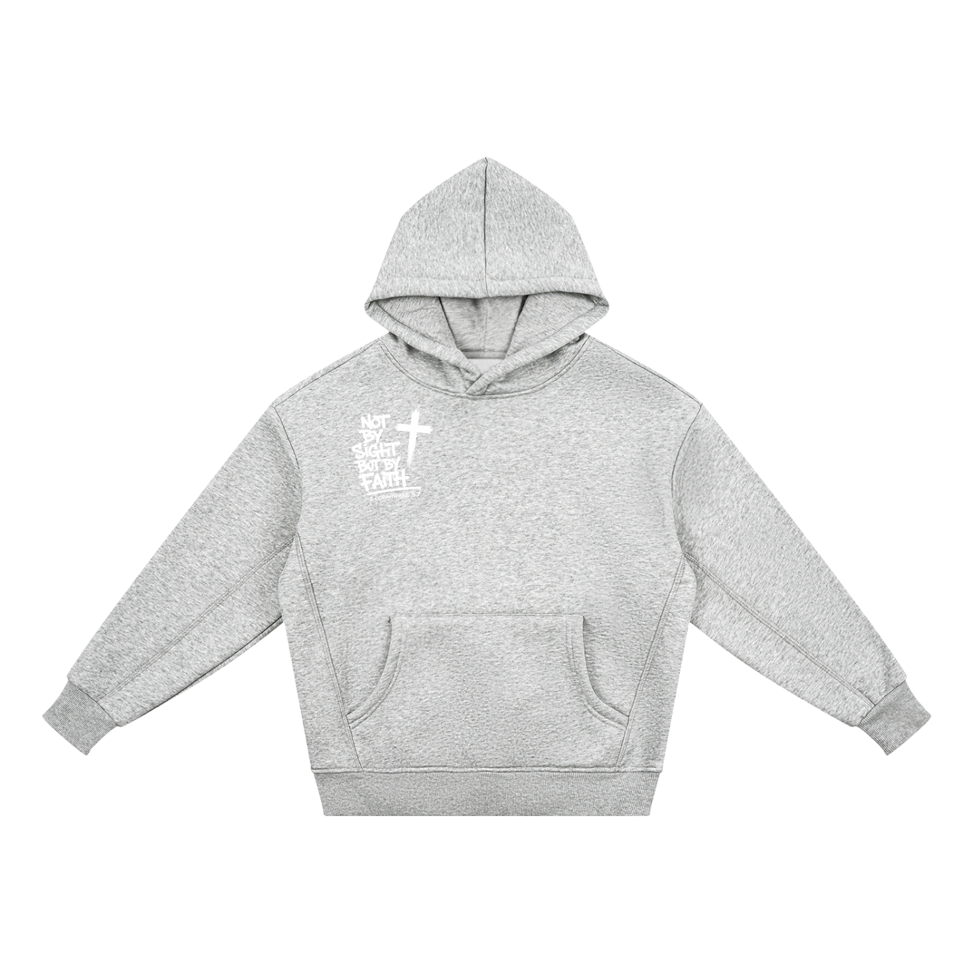 NOT BY SIGHT BUT BY FAITH Essential Kids' Fleece Hoodie