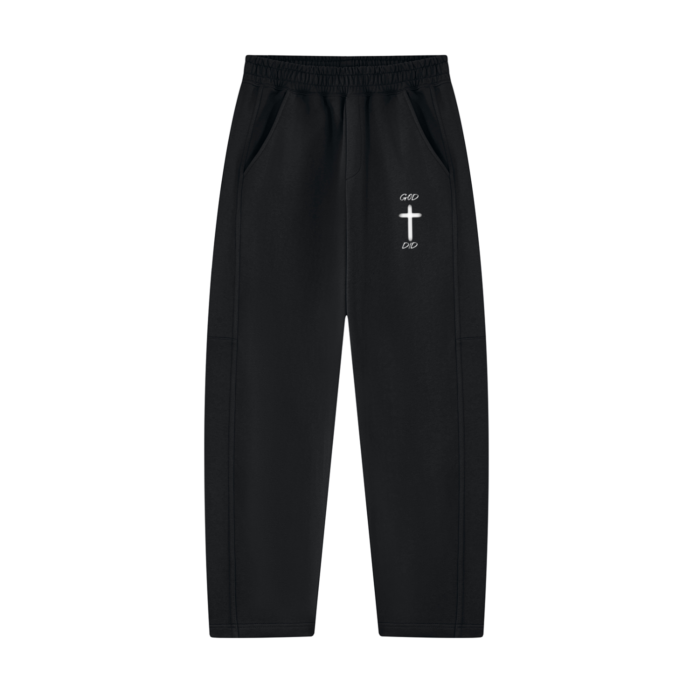 GOD DID Unisex Tapered Straight Hem Sweatpants