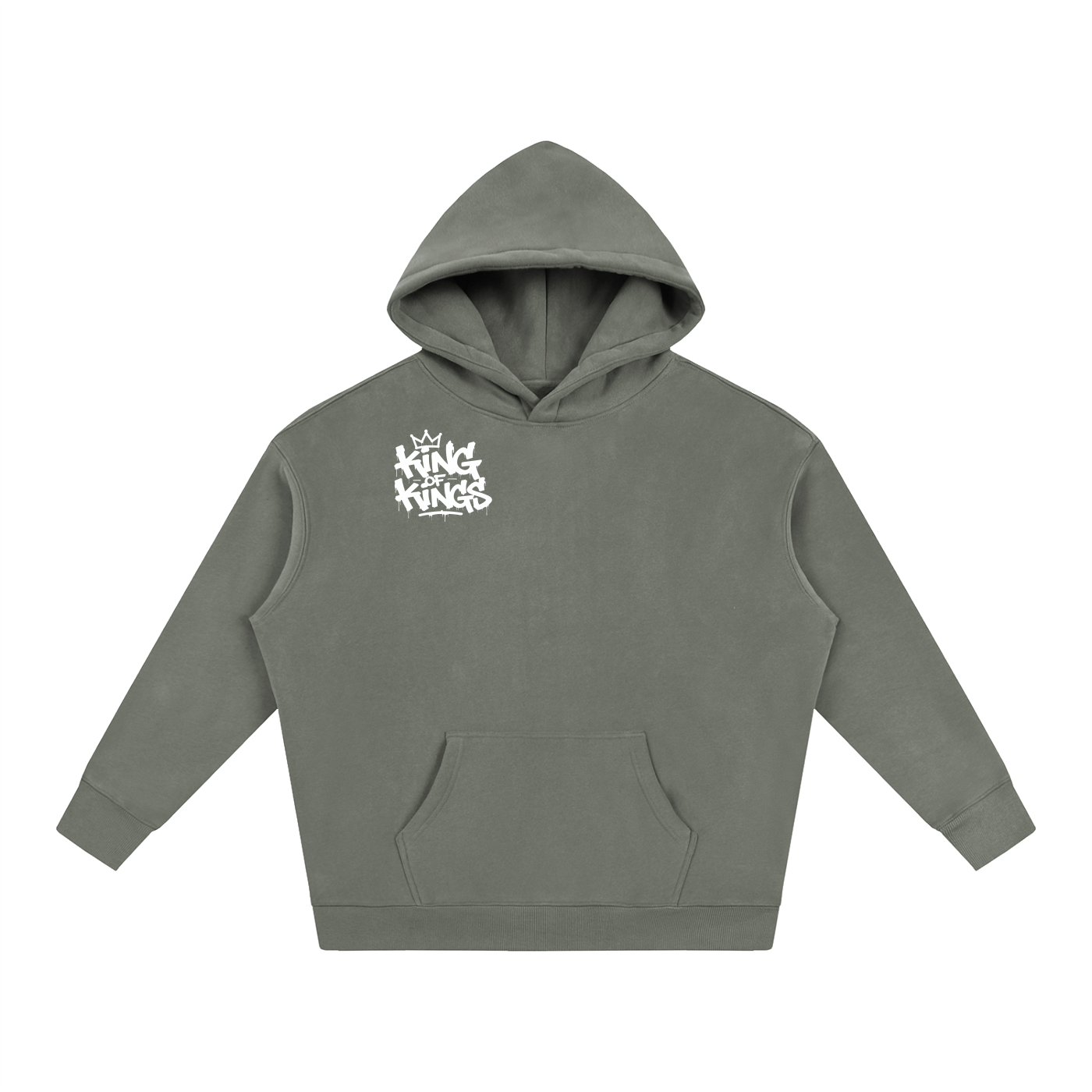 KING OF KINGS Oversize Fleeced Hoodie
