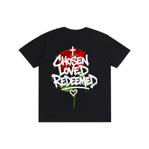 CHOSEN LOVED REDEEMED Pure Cotton Unisex T-Shirt
