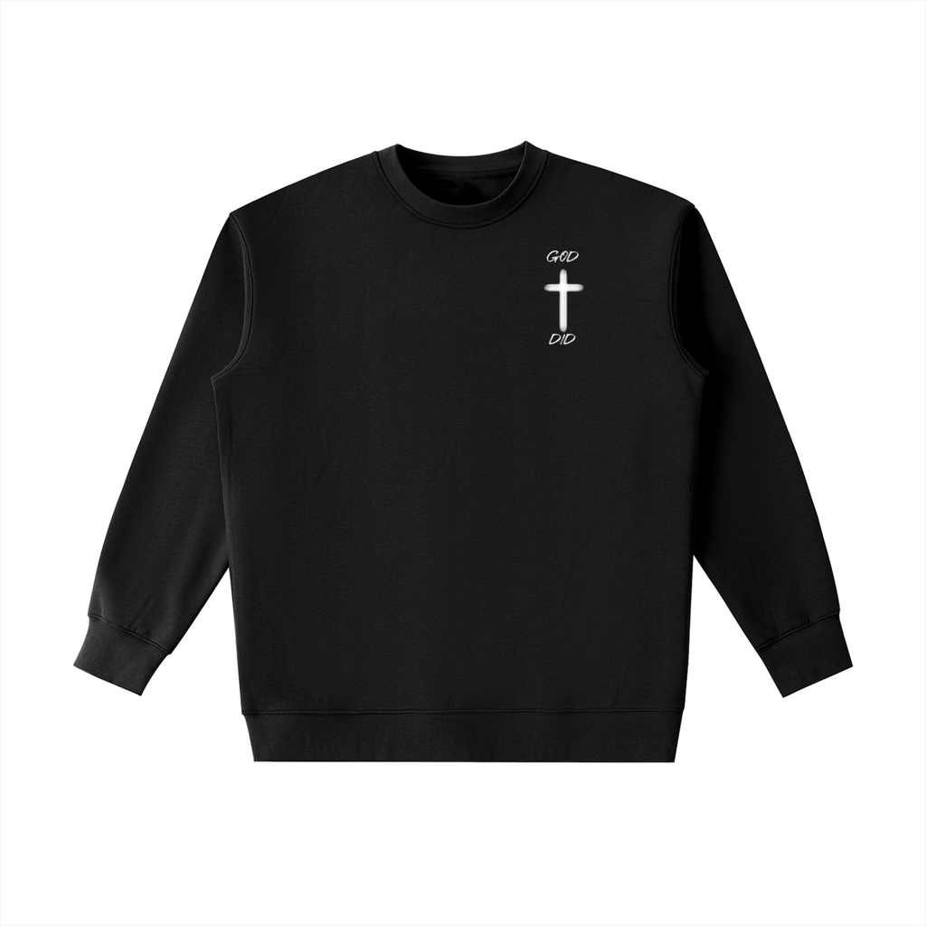 GOD DID Essential Heavyweight Crewneck Sweatshirt