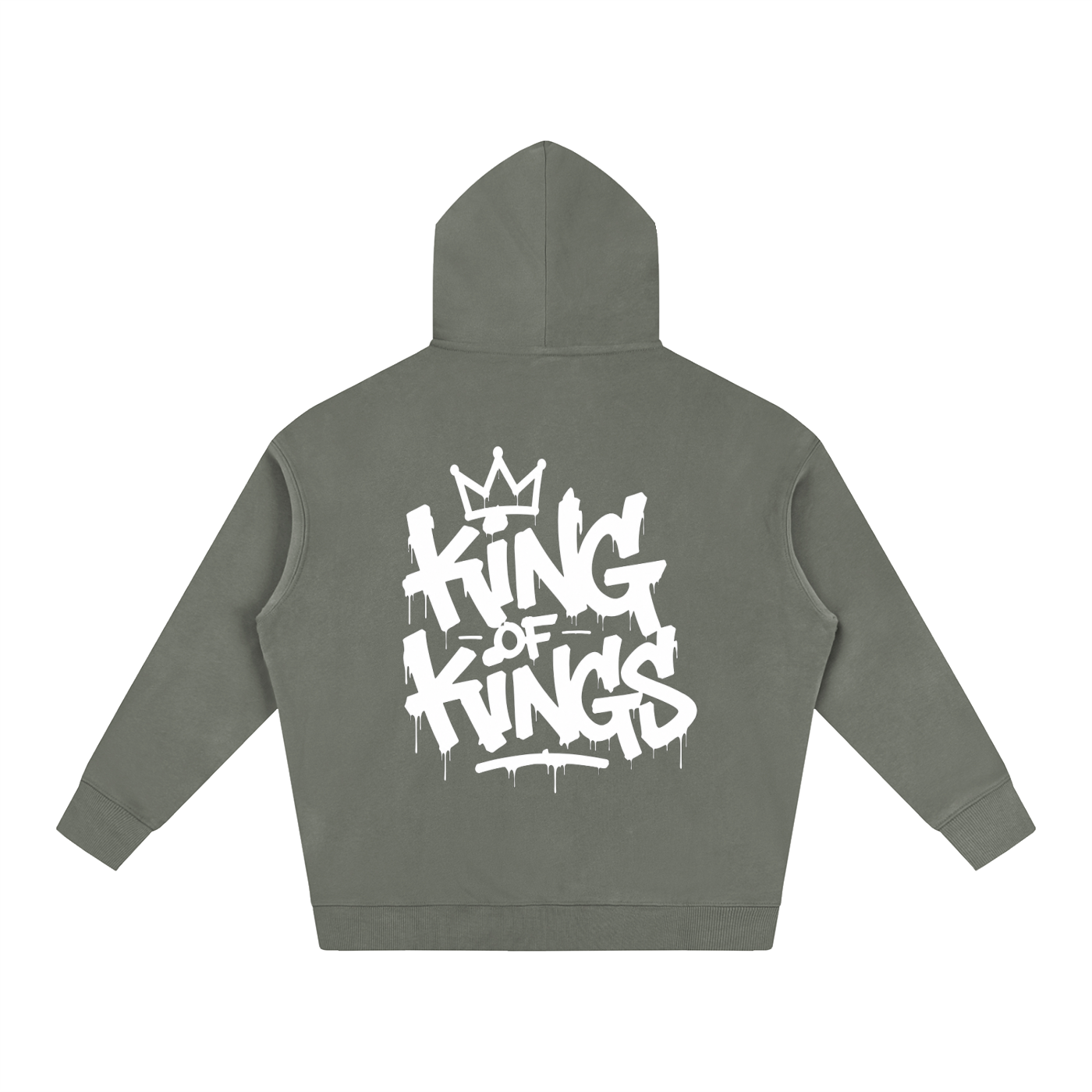 KING OF KINGS Oversize Fleeced Hoodie