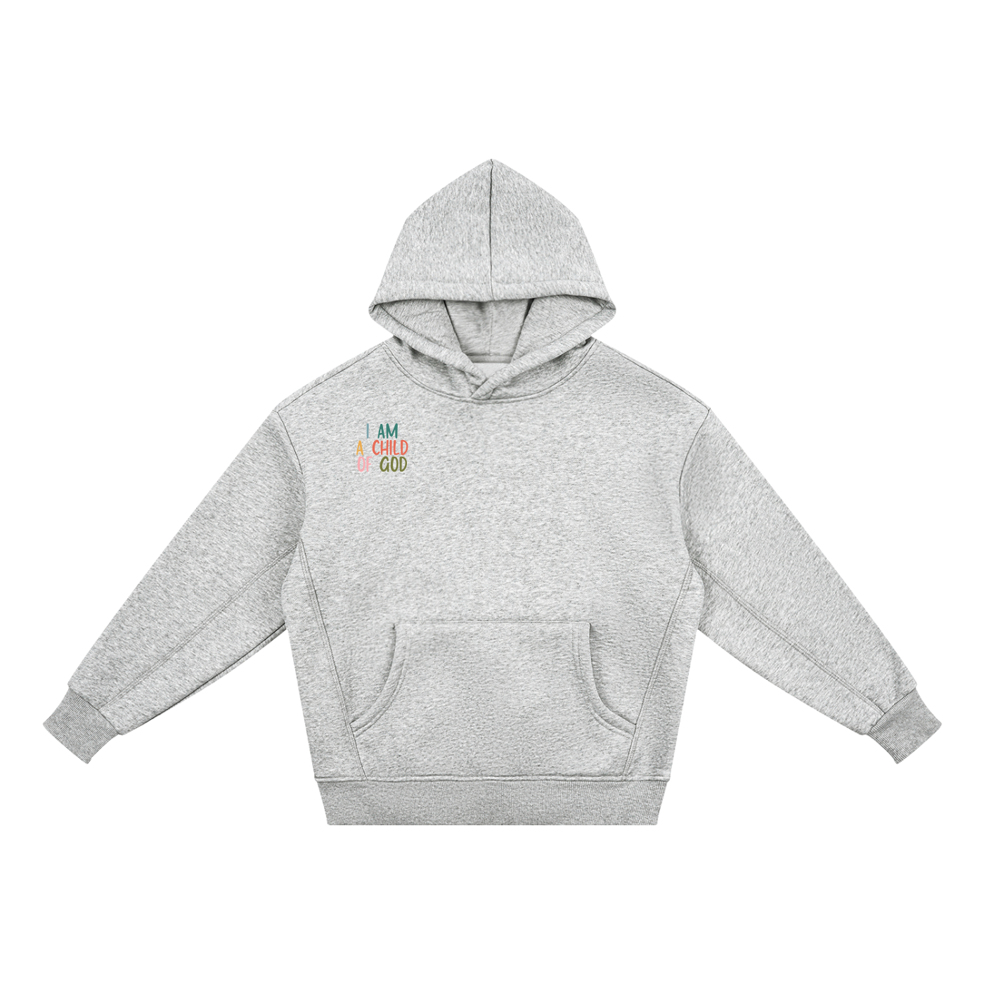 I AM A CHILD OF GOD Essential Kids' Fleece Hoodie