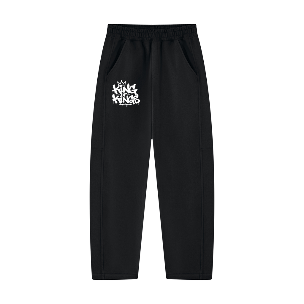 KING OF KINGS Unisex Tapered Straight Hem Sweatpants