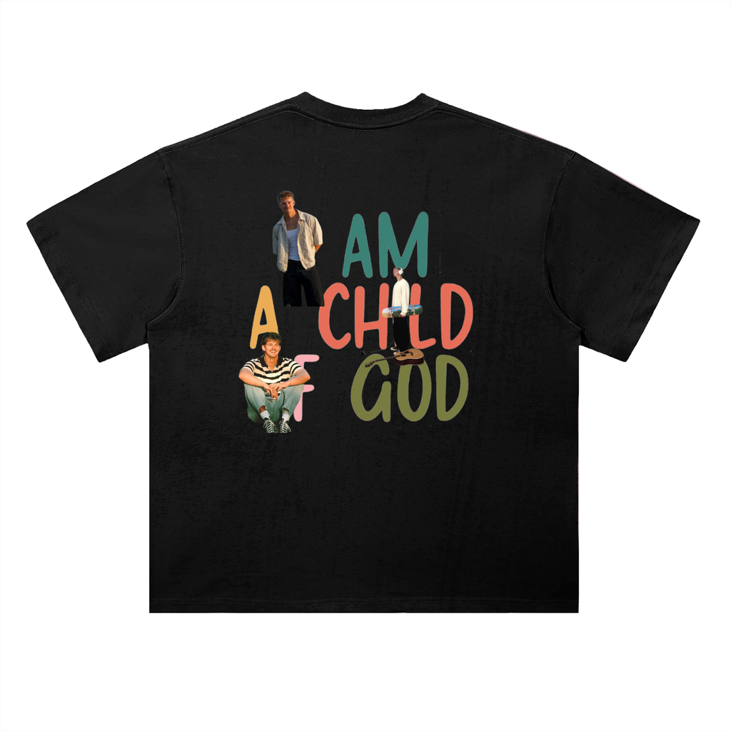 Forrest Frank I Am A Child Of God Heavyweight Drop Shoulder Cotton T-Shirt