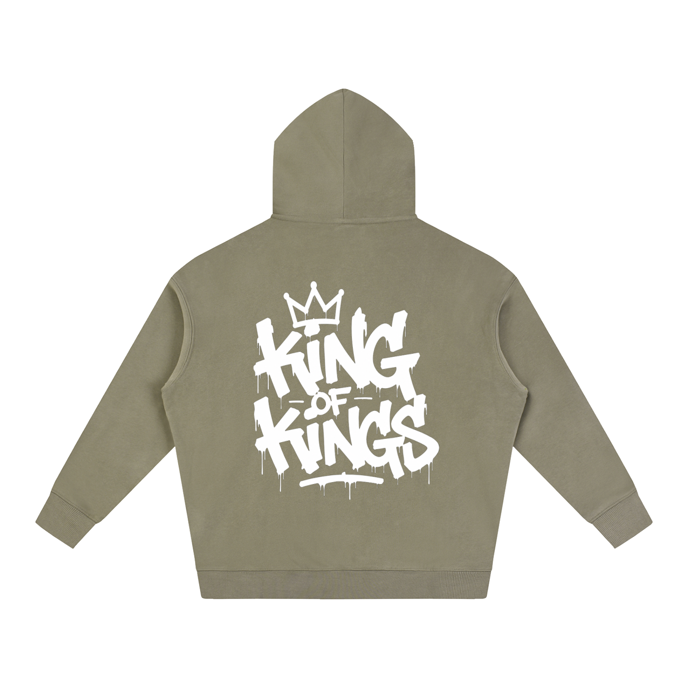 KING OF KINGS Oversize Fleeced Hoodie