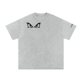 RARE GRAFFITI SHIRT BY JJC Snow Washed Oversized Cotton T-Shirt