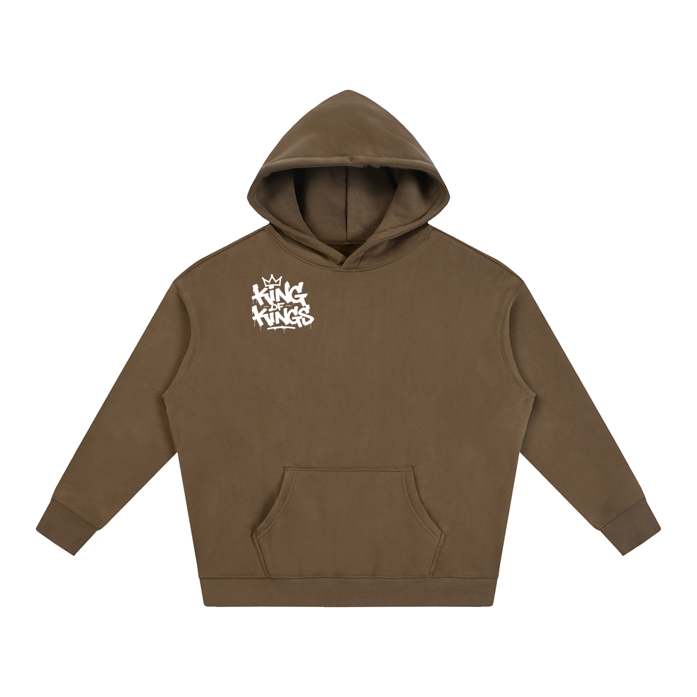 KING OF KINGS Oversize Fleeced Hoodie