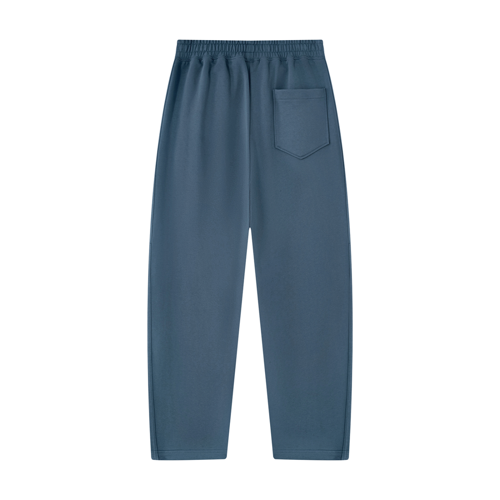 CROWN Unisex Tapered Straight Hem Sweatpants