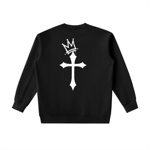 CROSS WITH CROWN Essential Heavyweight Crewneck Sweatshirt
