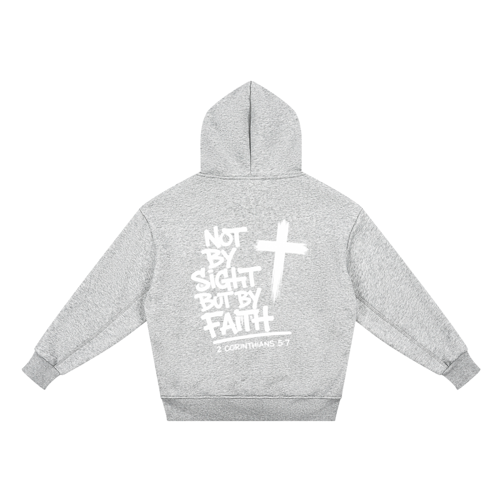 NOT BY SIGHT BUT BY FAITH Essential Kids' Fleece Hoodie