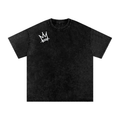 JJC Streetwear Snow Washed Oversized Cotton T-Shirt