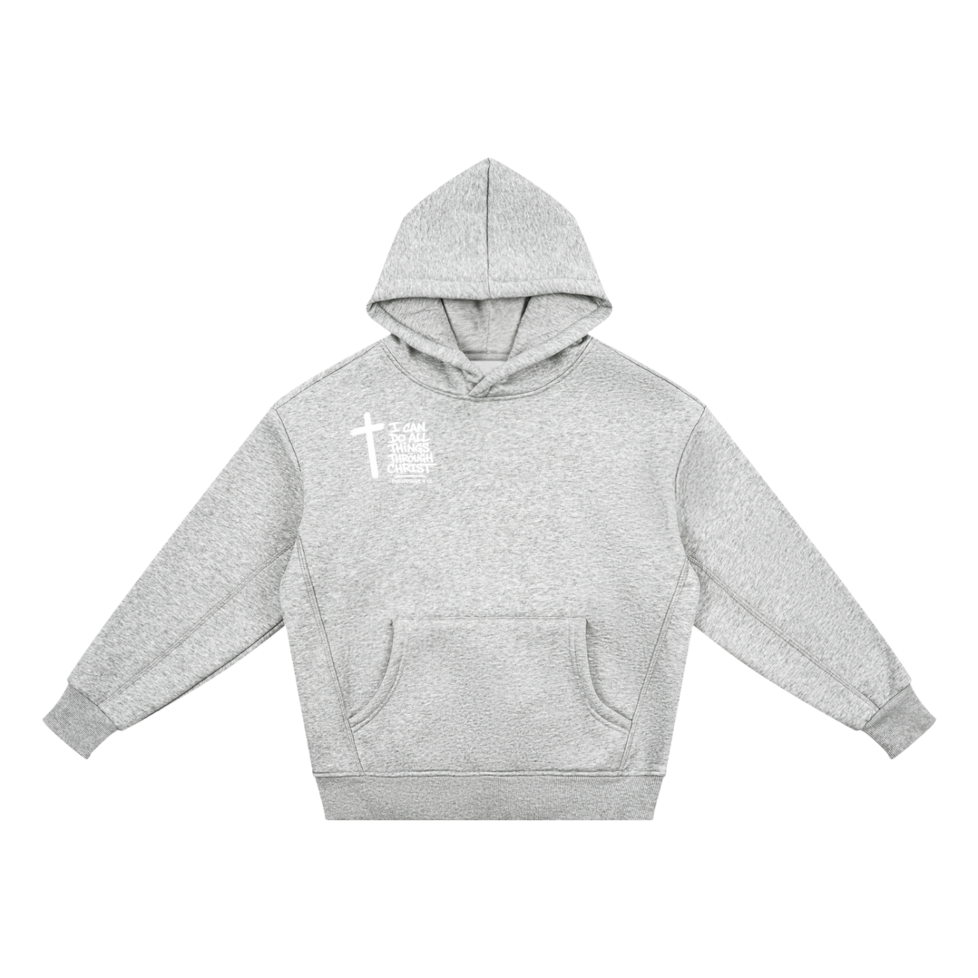 I CAN DO ALL THINGS THROUGH CHRIST Essential Kids' Fleece Hoodie